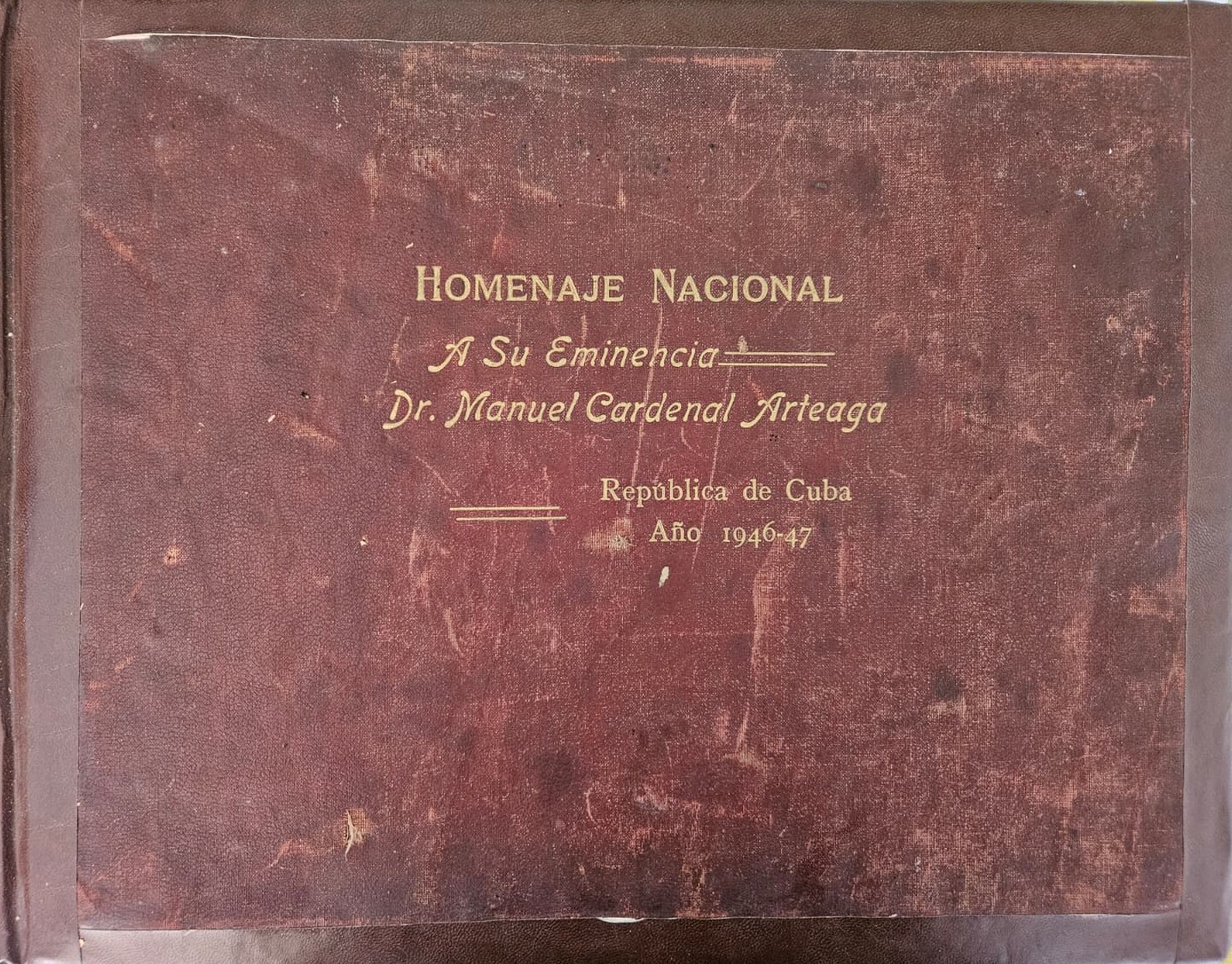 Homenaje Nacional a su Eminencia Dr Manuel Cardenal Arteaga
